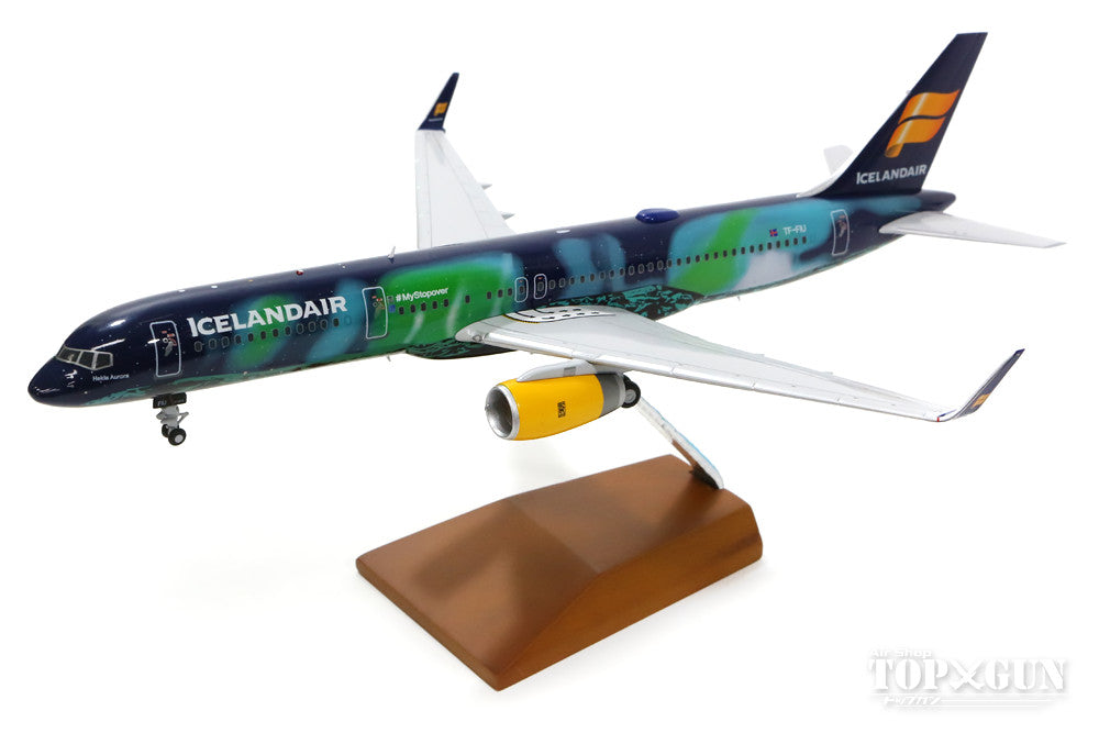 757-200w Icelandair special paint "Hekla Aurora" TF-FIU 1/200 *Made of metal [G2ICE579]