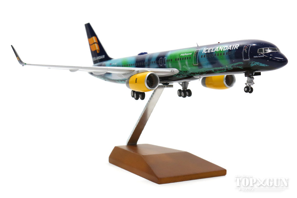 757-200w Icelandair special paint "Hekla Aurora" TF-FIU 1/200 *Made of metal [G2ICE579]