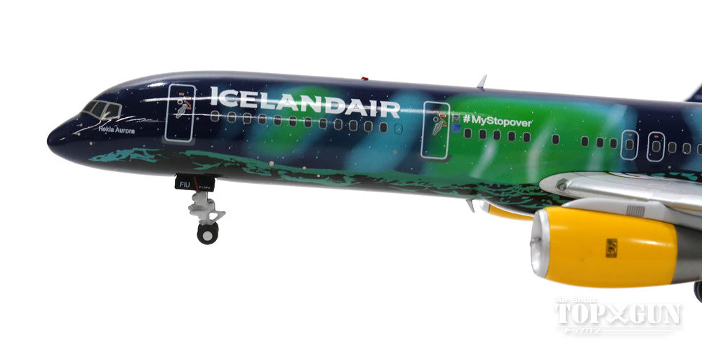 757-200w Icelandair special paint "Hekla Aurora" TF-FIU 1/200 *Made of metal [G2ICE579]