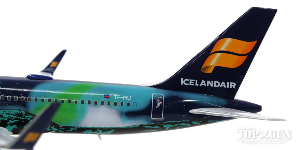 757-200w Icelandair special paint "Hekla Aurora" TF-FIU 1/200 *Made of metal [G2ICE579]