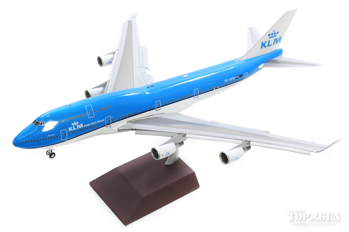 747-400(M) KLM Royal Dutch Airlines n/c PH-BFW *Flaps down 1/200 [G2KLM546F]