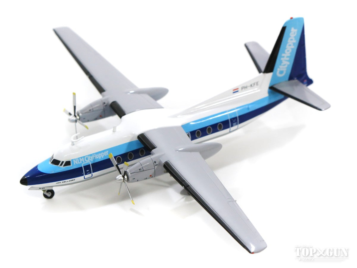 Fokker F-27 NLM Cityhopper PH-KFE 1/200 *Made of metal [G2KLM845]