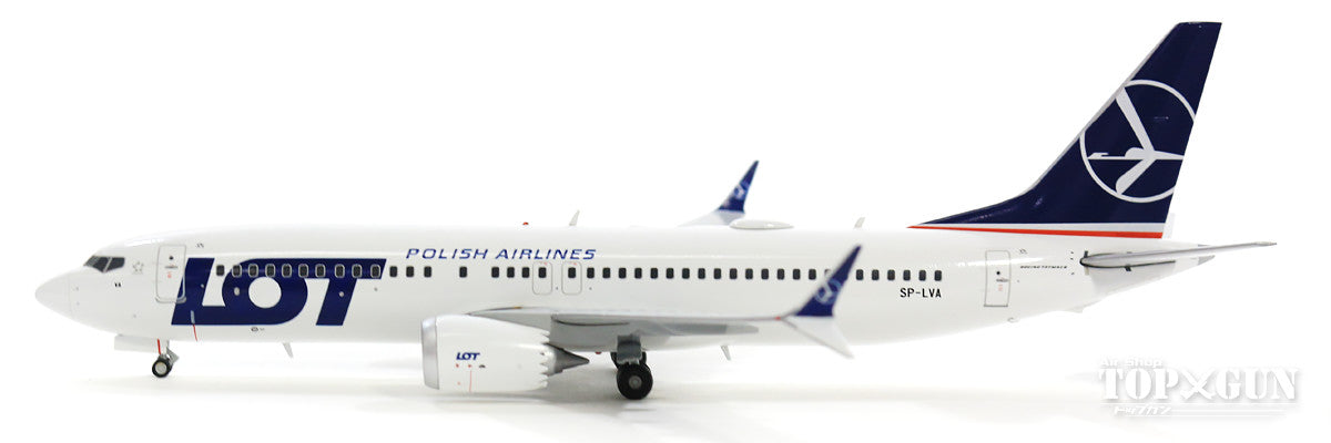 737 MAX 8 LOT Polish Airlines SP-LVA 1/200 *Metal [G2LOT707]