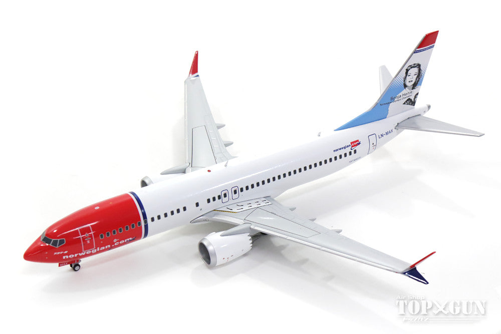 737 MAX8 Norwegian Air Shuttle LN-MAX "Sonja Henie" 1/200 *Made of metal [G2NAX660]