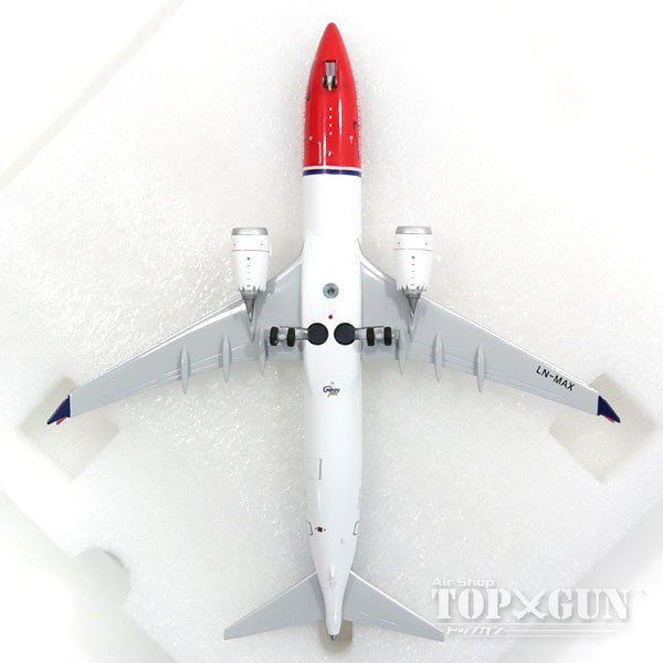 737 MAX8 Norwegian Air Shuttle LN-MAX "Sonja Henie" 1/200 *Made of metal [G2NAX660]