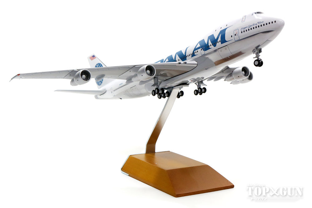 747-100 Pan American World Airways Billboard Painted and Polished Finish 8-90s N741PA 1/200 *Made of metal [G2PAA619]