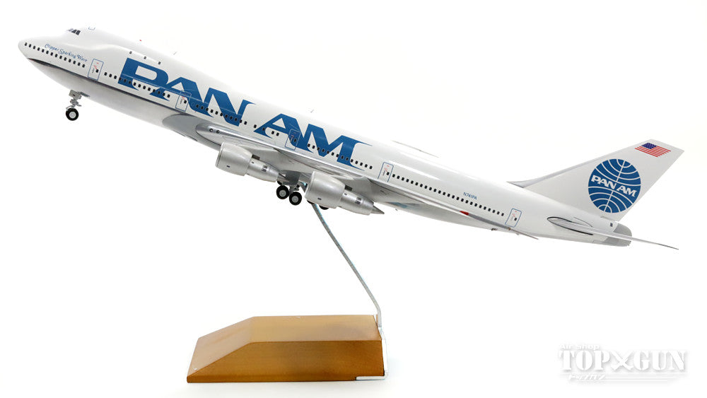 747-100 Pan American World Airways Billboard Painted and Polished Finish 8-90s N741PA 1/200 *Made of metal [G2PAA619]