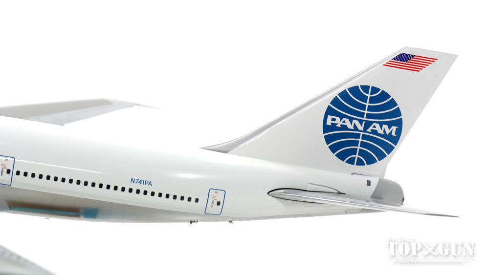 747-100 パンアメリカン航空 ビルボード塗装・ポリッシュ仕上 8-90年代 N741PA 1/200 ※金属製 [G2PAA619]