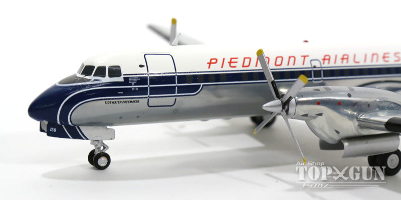 YS-11A 皮埃蒙特航空 60 年代 - 70 年代 N158P 抛光饰面 1/200 *金属制成 [G2PDM485]