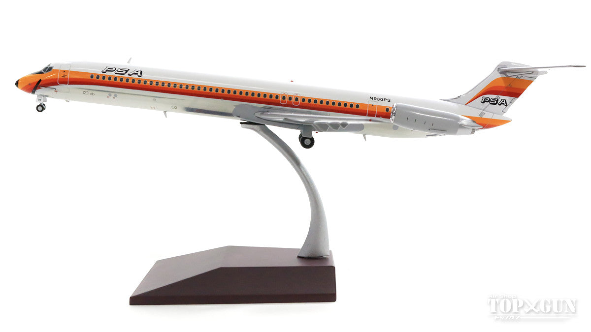 MD-81 PSA Pacific Southwest Airlines 1980s N930PS 1/200 *Made of metal [G2PSA172]