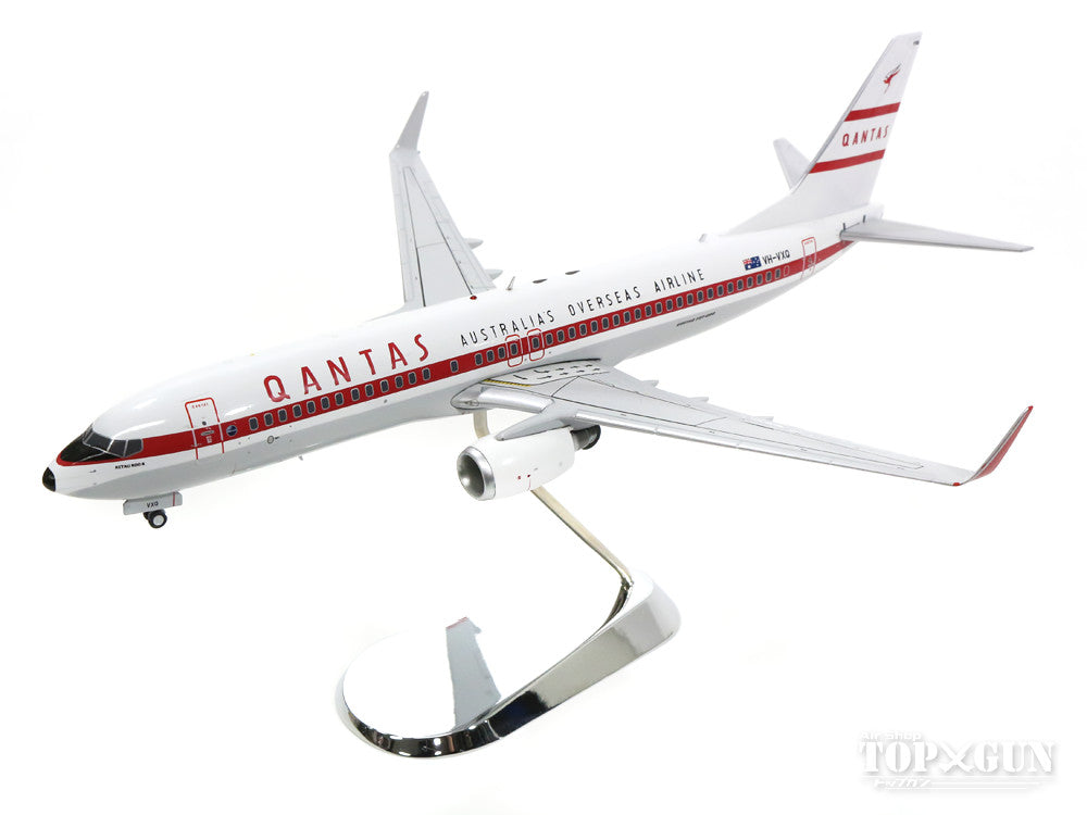 737-800w Qantas Special Paint "Retro Roux II/95th Anniversary" 2015 VH-VXQ 1/200 *Made of metal [G2QFA580]