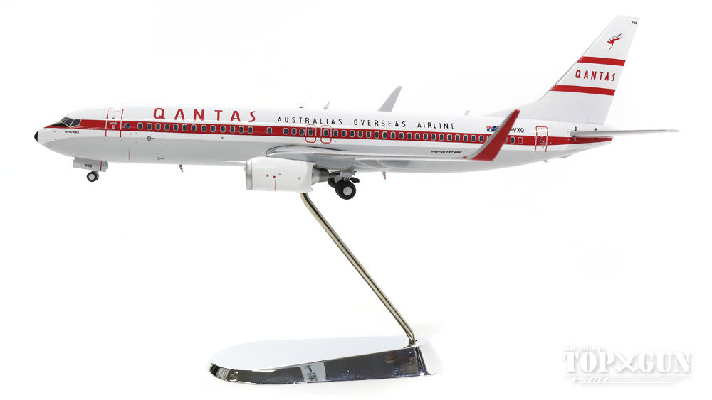 737-800w Qantas Special Paint "Retro Roux II/95th Anniversary" 2015 VH-VXQ 1/200 *Made of metal [G2QFA580]