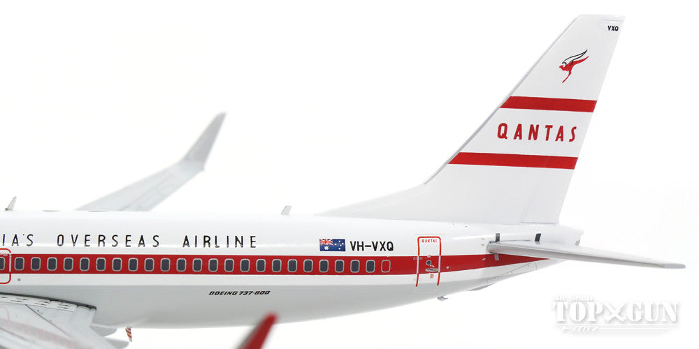 737-800w Qantas Special Paint "Retro Roux II/95th Anniversary" 2015 VH-VXQ 1/200 *Made of metal [G2QFA580]