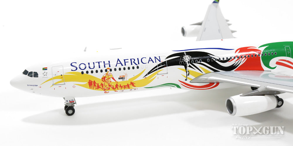 A340-300 South African Airways special paint "London Olympics 2012" ZS-SXD 1/200 *Made of metal [G2SAA378]