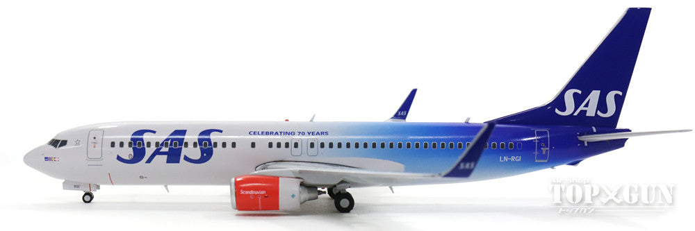 737-800w SAS Scandinavian Airlines special paint "70th anniversary of founding" 2016 LN-RGI 1/200 *Made of metal [G2SAS656]