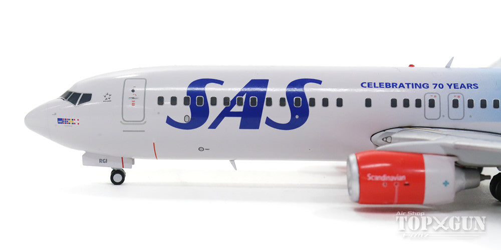 737-800w SAS Scandinavian Airlines special paint "70th anniversary of founding" 2016 LN-RGI 1/200 *Made of metal [G2SAS656]