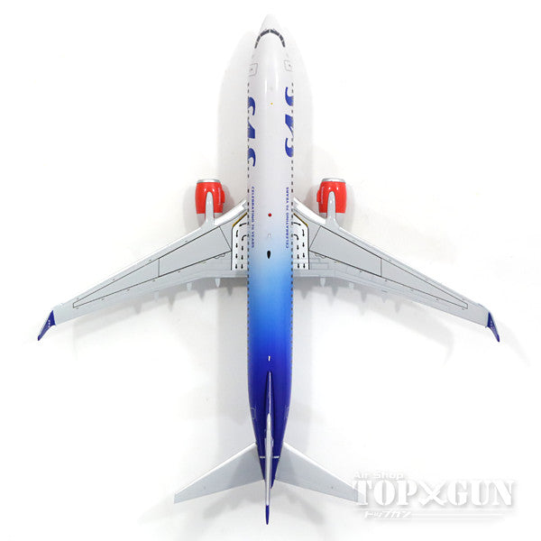 737-800w SAS Scandinavian Airlines special paint "70th anniversary of founding" 2016 LN-RGI 1/200 *Made of metal [G2SAS656]