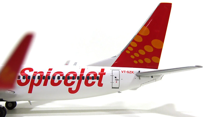 737-800w Spicejet (India) Special Paint "Employee" VT-SZK 1/200 *Made of metal [G2SEJ432]