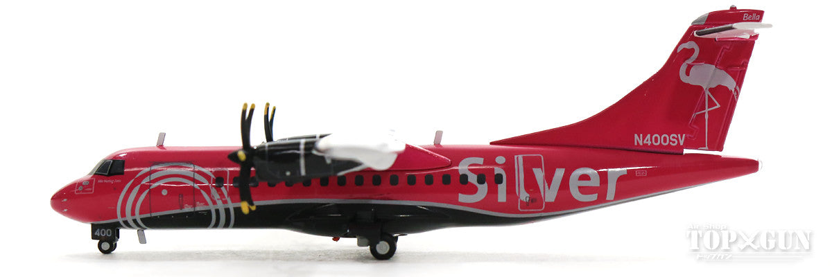 Gemini200 ATR42-600 シルバーエア（アメリカ） N400SV 1/200 ※金属製