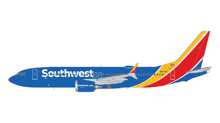 737 MAX 8 サウスウエスト航空 N8730Q 1/200 [G2SWA1008]