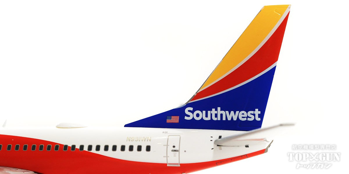 737-800w Southwest Airlines (flaps down) N931WN "Lone Star One" 1/200 [G2SWA1009F]