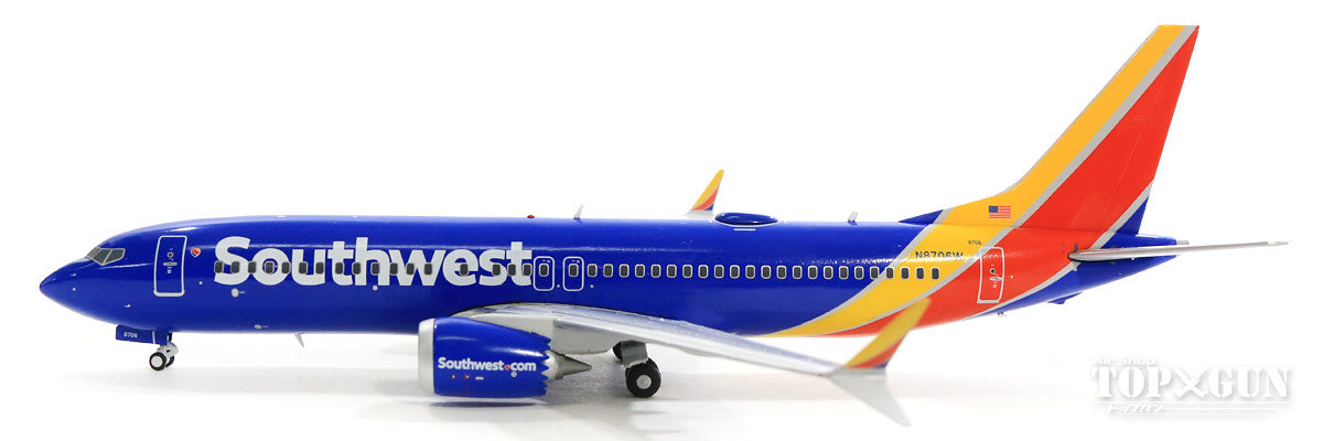 737 MAX-8 Southwest Airlines N8706W 1/200 *Made of metal [G2SWA757]