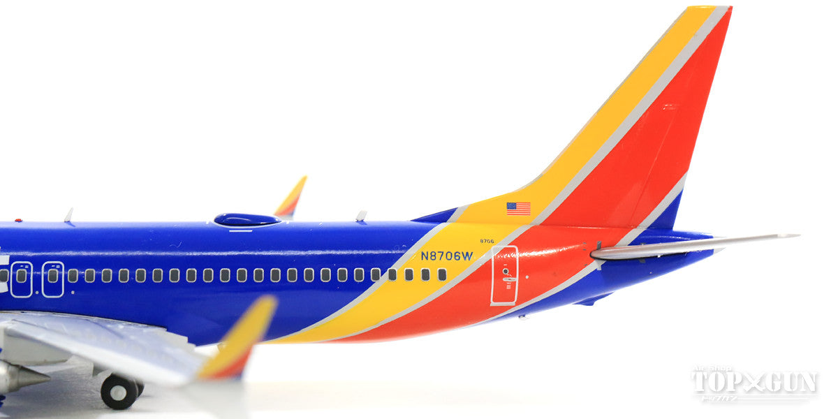 737 MAX-8 Southwest Airlines N8706W 1/200 *Made of metal [G2SWA757]