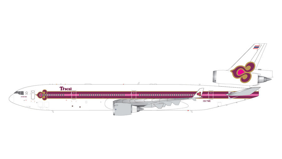 MD-11 タイ国際航空 HS-TME 1990s Royal Orchid livery 1/200 [G2THA495]