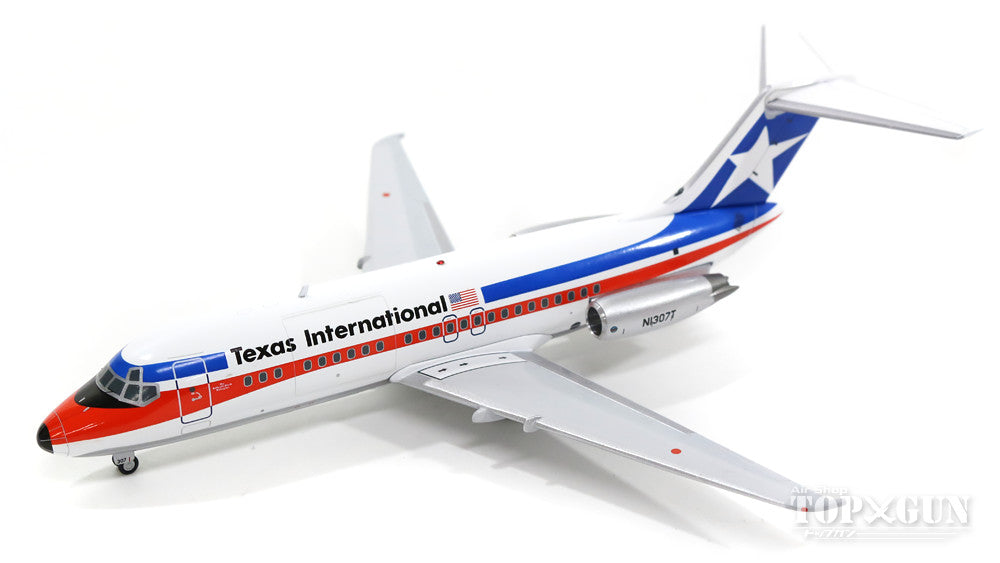 DC-9-10 Texas International Airlines 1980s Polished finish N1307T 1/200 *Made of metal [G2TIA224]