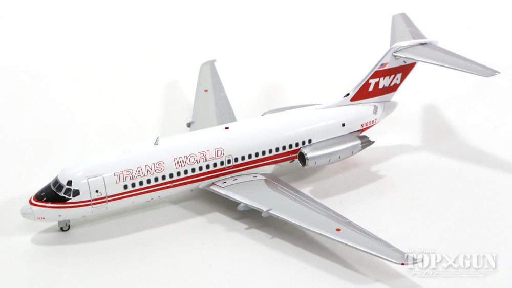 DC-9-15 TWAトランスワールド航空 70年代 N1058T 1/200 ※金属製 [G2TWA223]