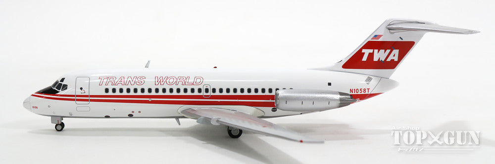 DC-9-15 TWA Trans World Airlines 1970s N1058T 1/200 *Made of metal [G2TWA223]