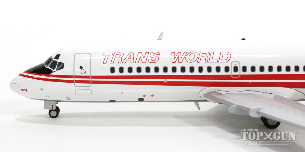 DC-9-15 TWA Trans World Airlines 1970s N1058T 1/200 *Made of metal [G2TWA223]