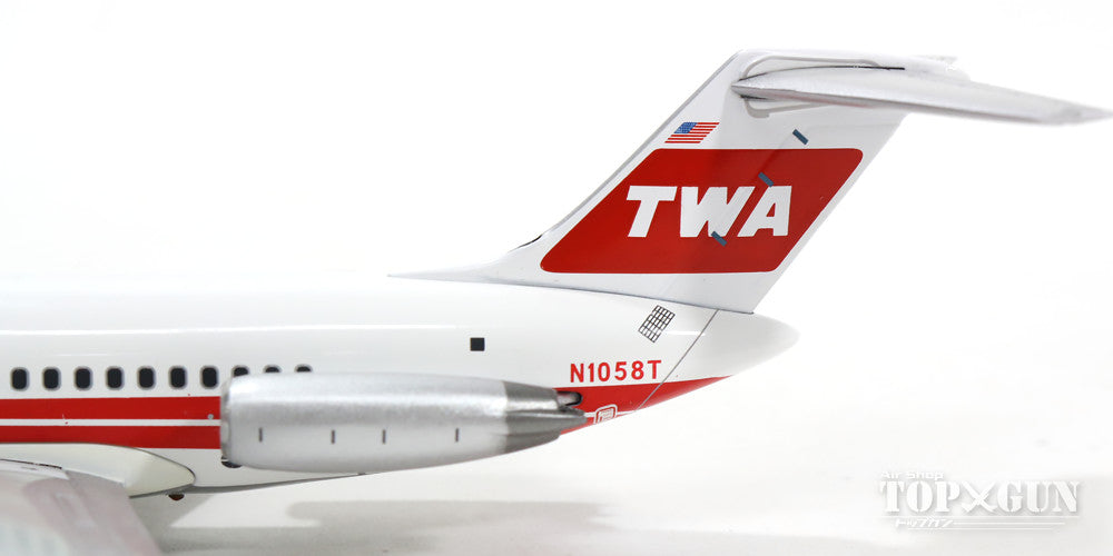 DC-9-15 TWA Trans World Airlines 1970s N1058T 1/200 *Made of metal [G2TWA223]