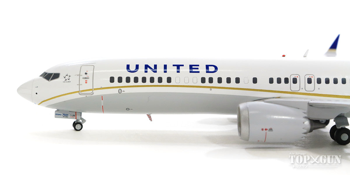 Gemini200 737 MAX 9 ユナイテッド航空 N67501 1/200 ※金属製 [G2UAL752]