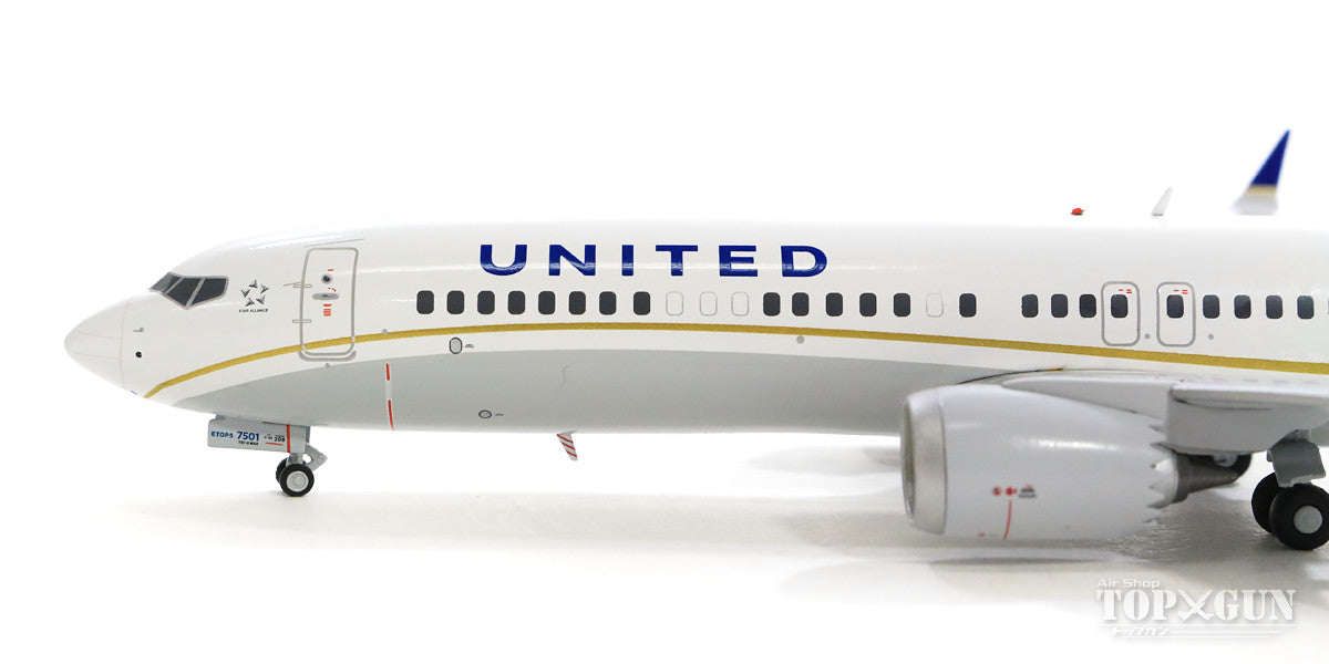 737 MAX 9 United Airlines N67501 1/200 *Made of metal [G2UAL752]