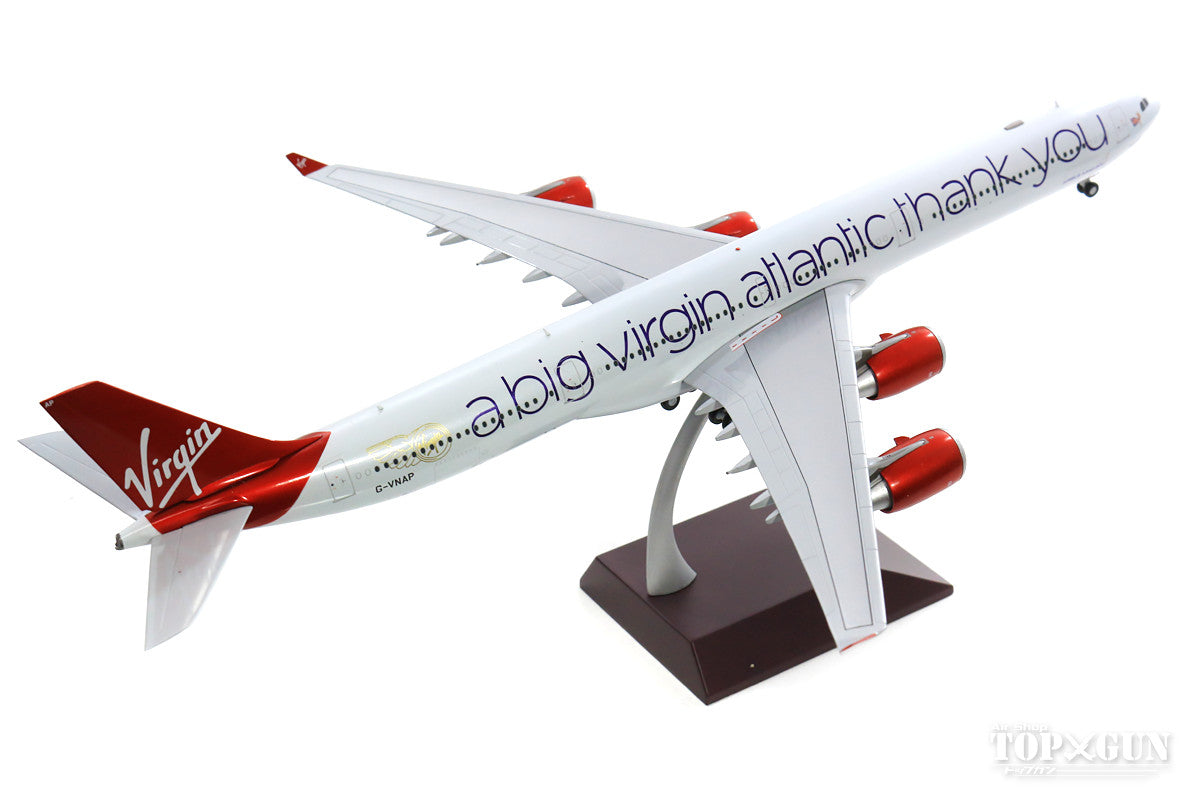 A340-600 Virgin Atlantic Airways Special Paint "A Big Thank You" G-VNAP 1/200 *Made of metal [G2VIR732]