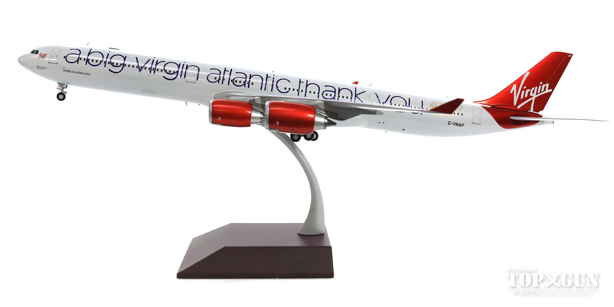 A340-600 Virgin Atlantic Airways Special Paint "A Big Thank You" G-VNAP 1/200 *Made of metal [G2VIR732]