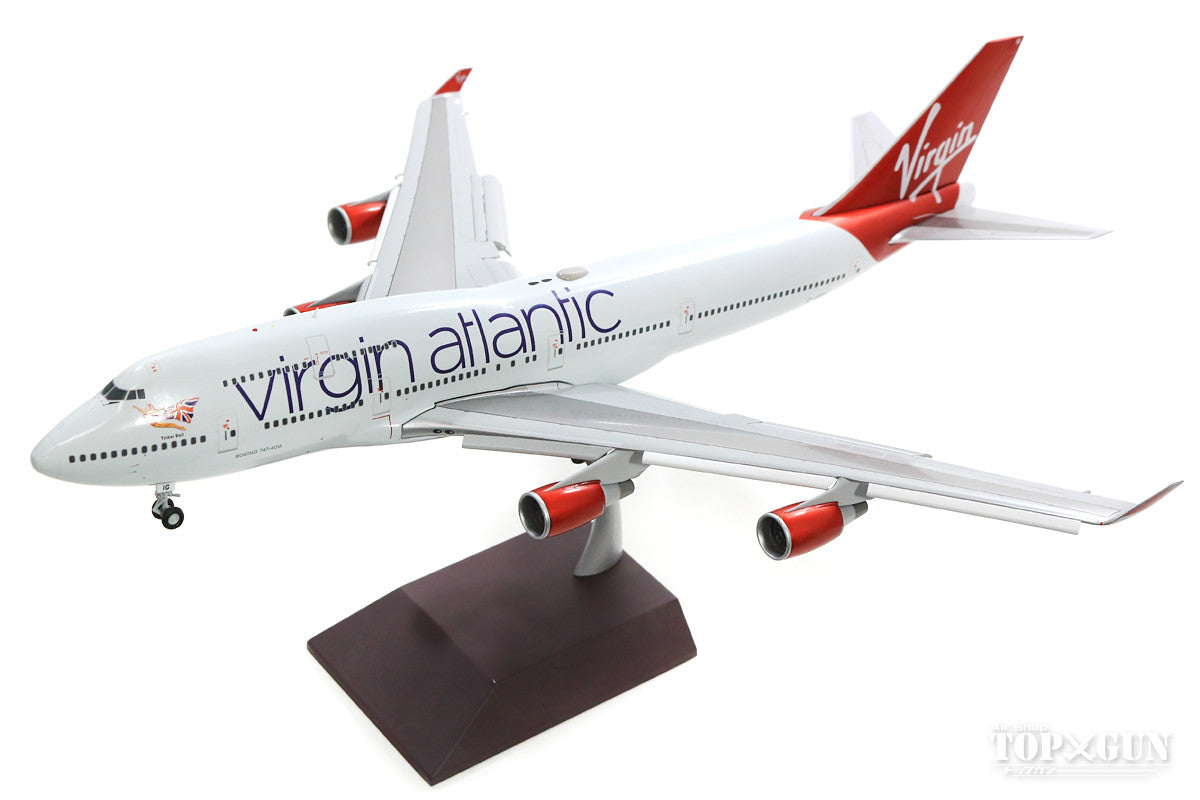 747-400 Virgin Atlantic Airways with flaps down G-VBIG 1/200 *Made of metal [G2VIR766F]