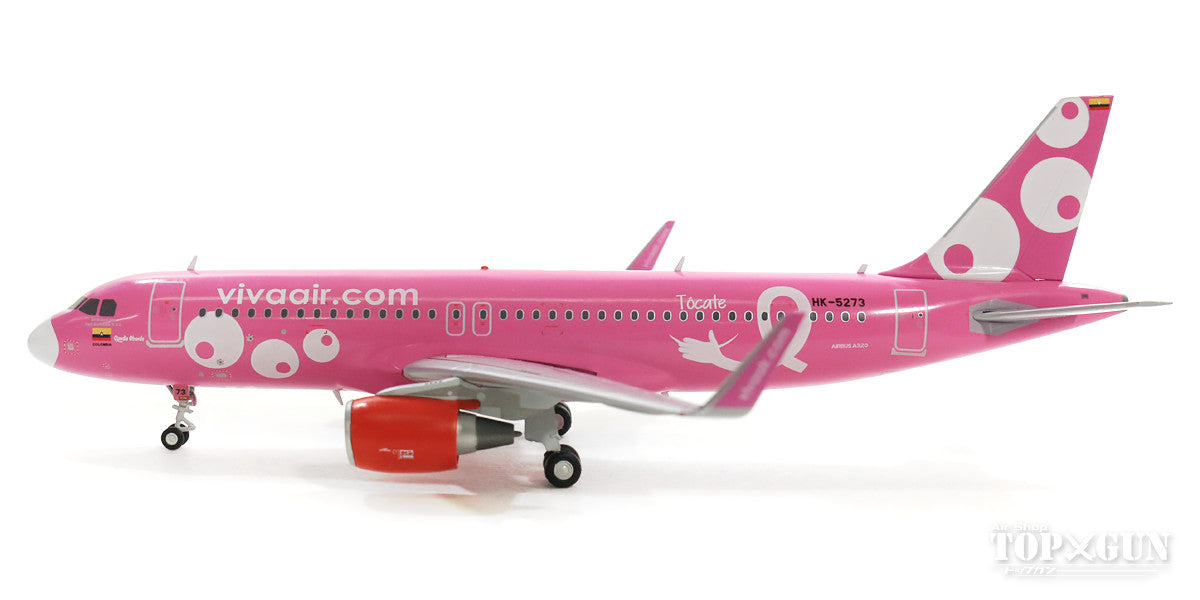 [WEB-only special price] A320SL Viva Air Colombia special paint "Pink" 2018 HK-5273 1/200 *Made of metal [G2VVC823]