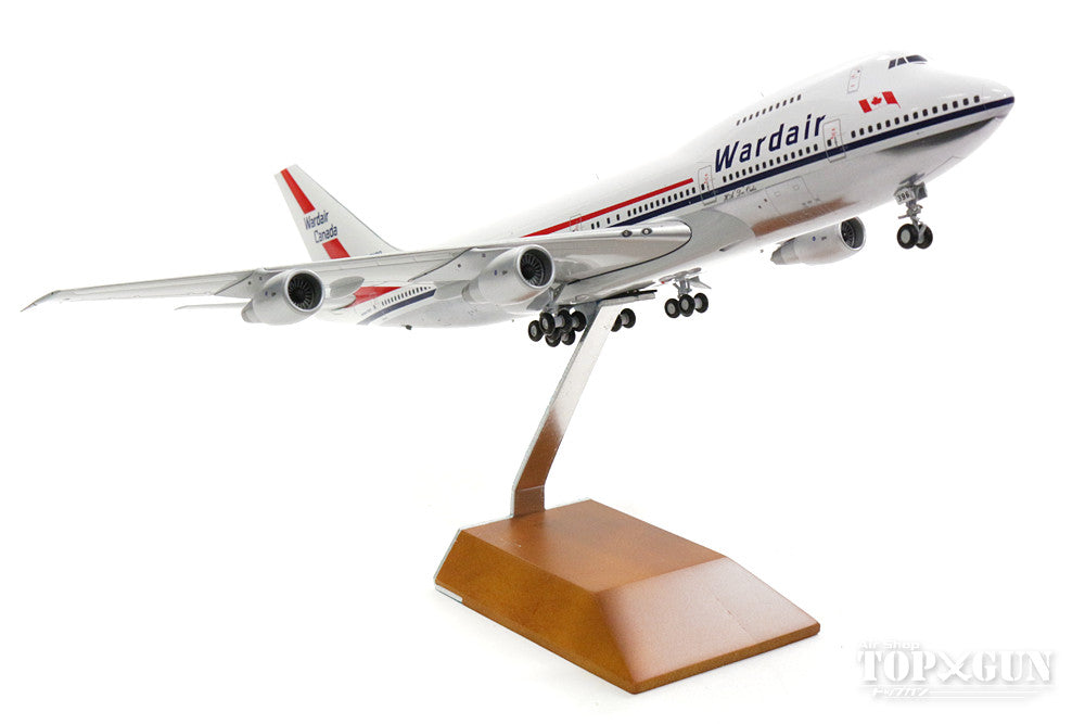 747-200B Wardair Canada 1980s C-GXRD 1/200 *Made of metal [G2WDA317]