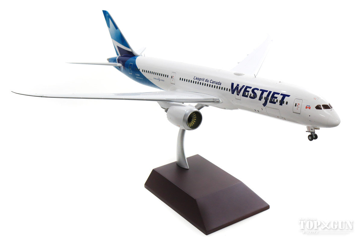 Ｍ08/02a0712☆ミニカー　ボーイング　787-9 ウェストジェット航空 SKYMARKS WESTJET 787-9 1/200