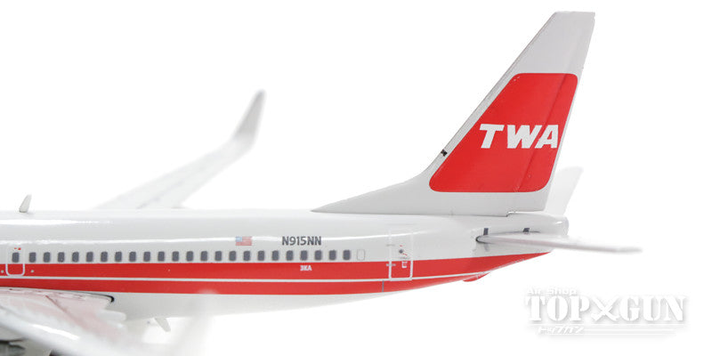 737-800w アメリカン航空 特別塗装 「TWAトランスワールド航空復刻」 N915NN 1/400 [GJAAL1514]