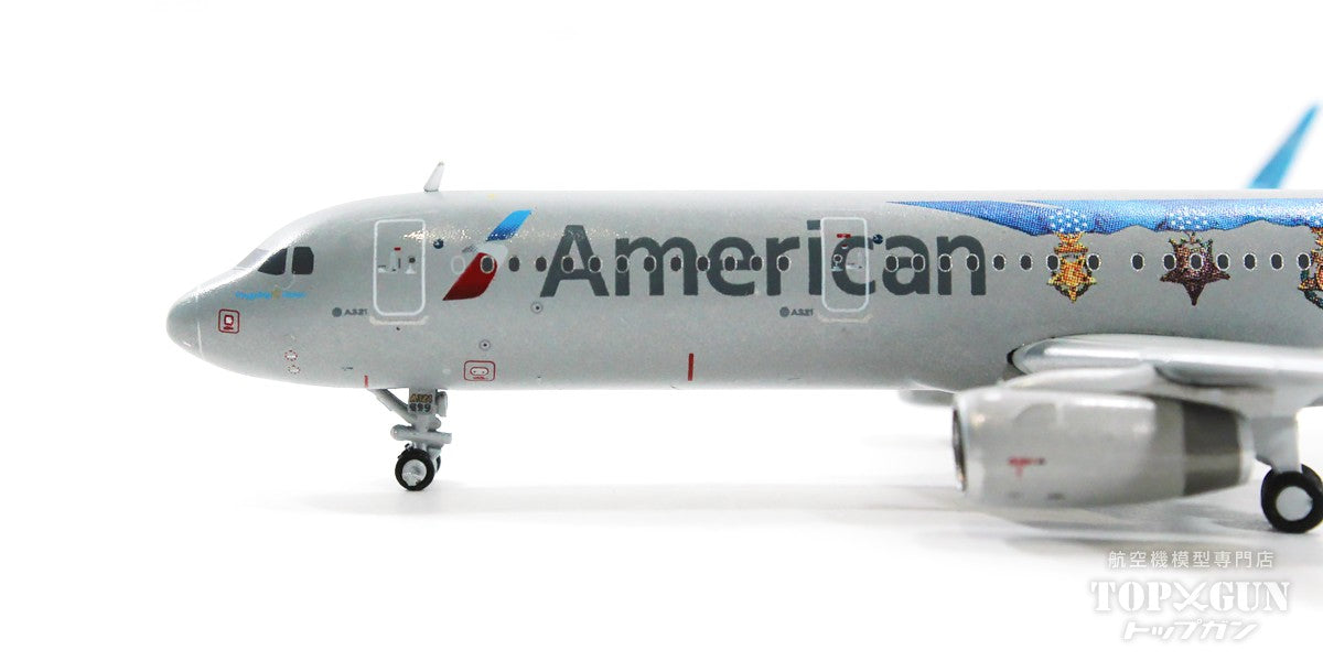 A321SL American Airlines Special Paint "Medal of Honor/Flagship Valor" 2022 N167AN 1/400 [GJAAL2139]