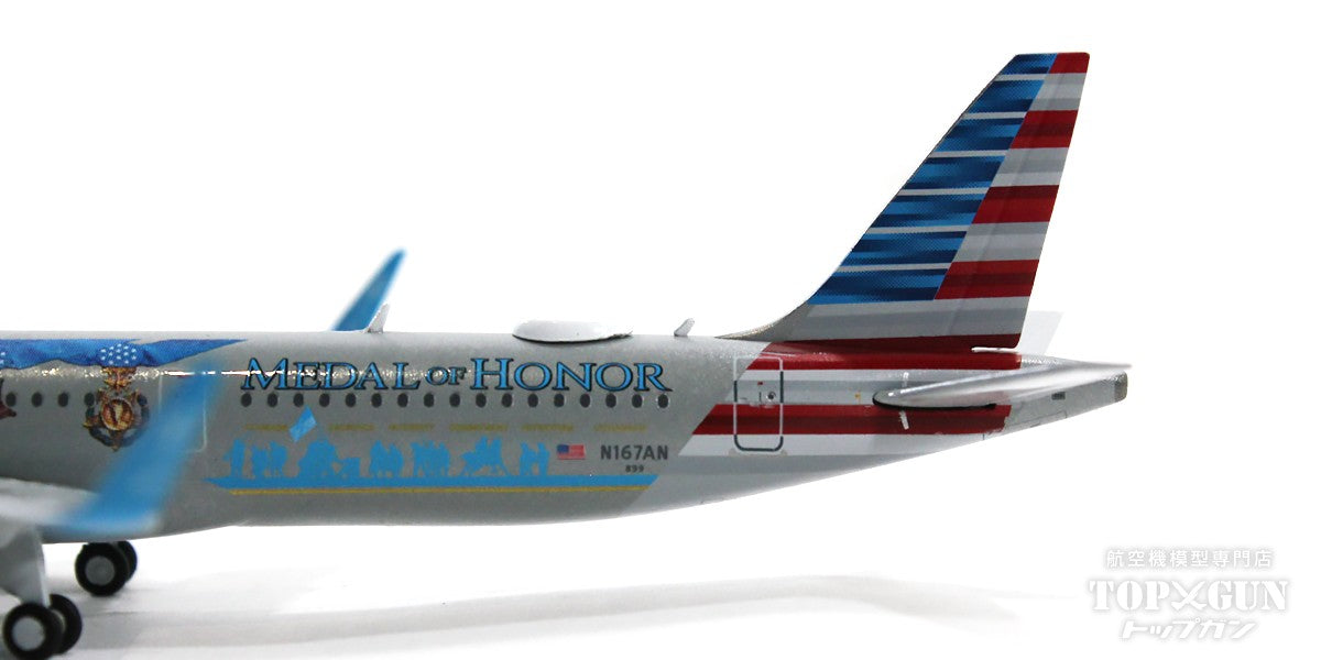 A321SL American Airlines Special Paint "Medal of Honor/Flagship Valor" 2022 N167AN 1/400 [GJAAL2139]