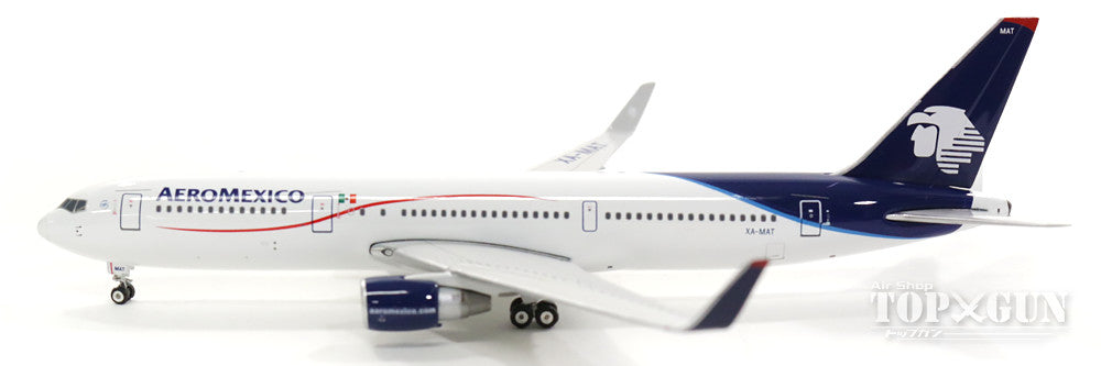 1:400 スケール アエロメヒコ B767-300ER XA-APB 合金飛行機モデル 静