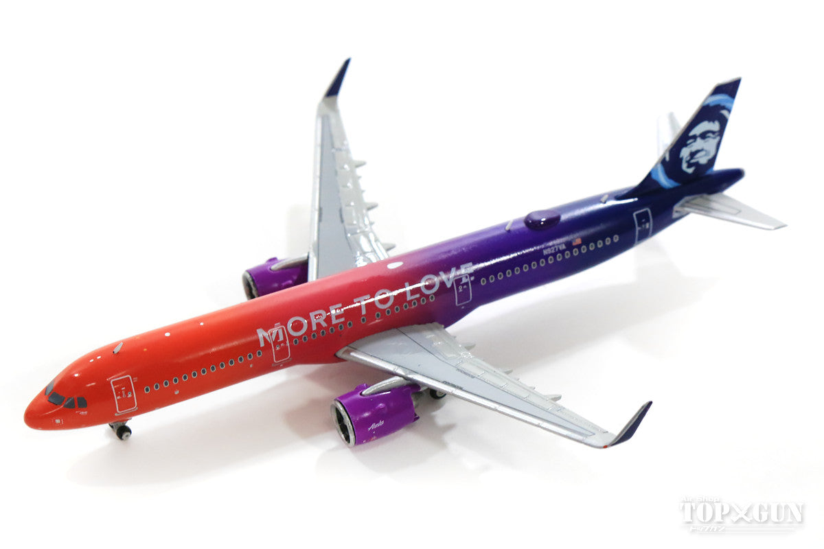 A321neo Alaska Airlines special livery "More to Love/Virgin America Merger" N927VA 1/400 [GJASA1776]