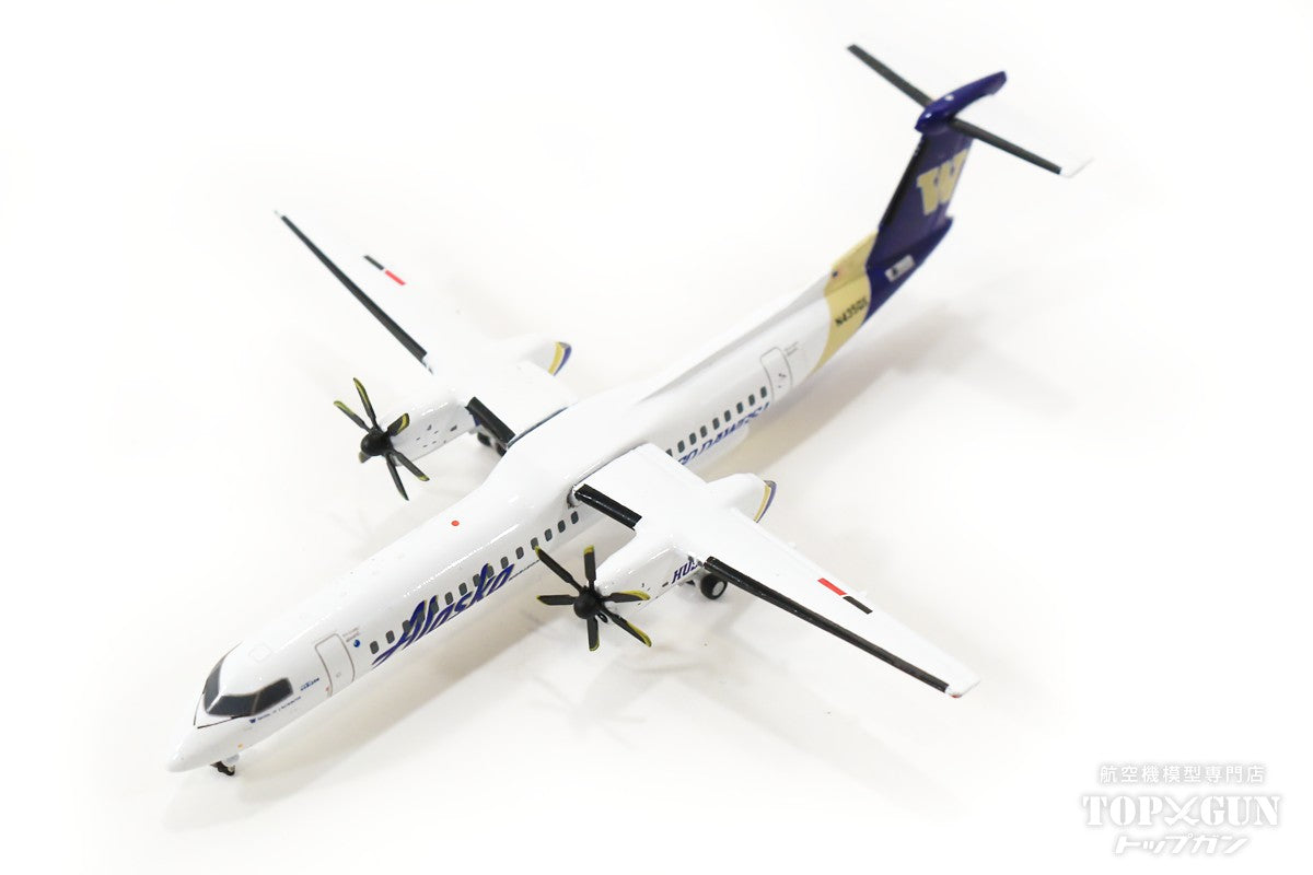 Dash8-Q400 Alaska Airlines (Horizon Air) Special Paint "Washington Huskies" N435QX 1/400 [GJASA2027]