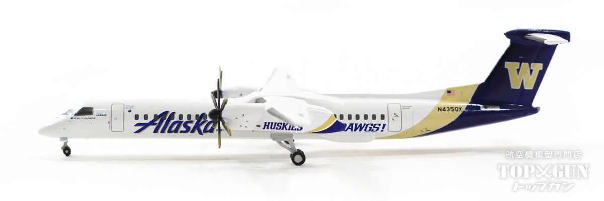 Dash8-Q400 Alaska Airlines (Horizon Air) Special Paint "Washington Huskies" N435QX 1/400 [GJASA2027]