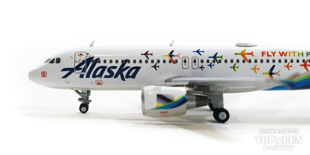 A320 Alaska Airlines Special Paint "FLY WITH PRIDE" N854VA 1/400 [GJASA2042]