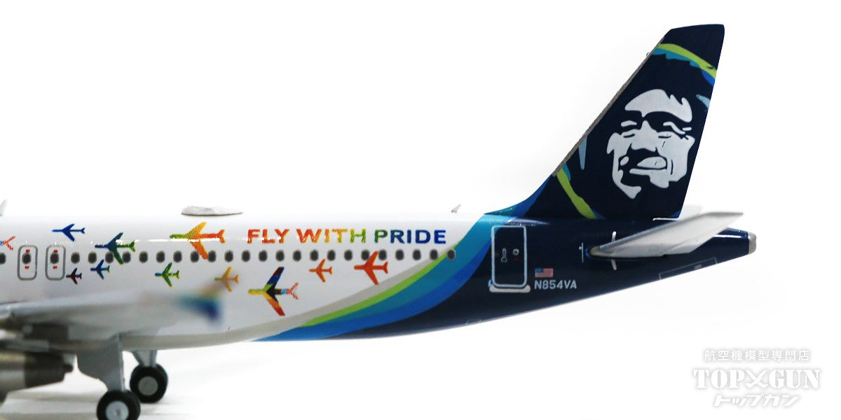 A320 Alaska Airlines Special Paint "FLY WITH PRIDE" N854VA 1/400 [GJASA2042]